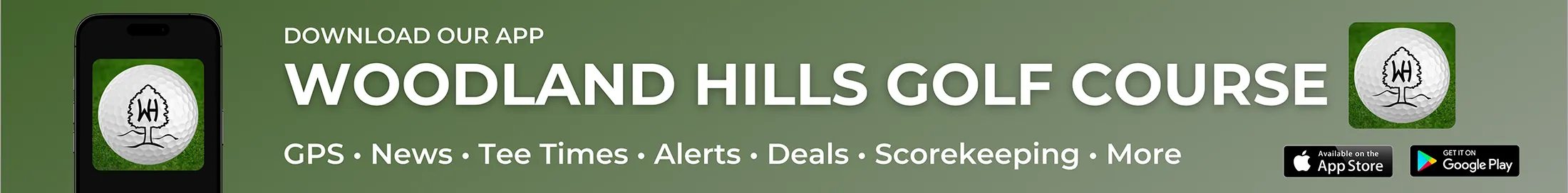 Woodland Hills Golf Course App